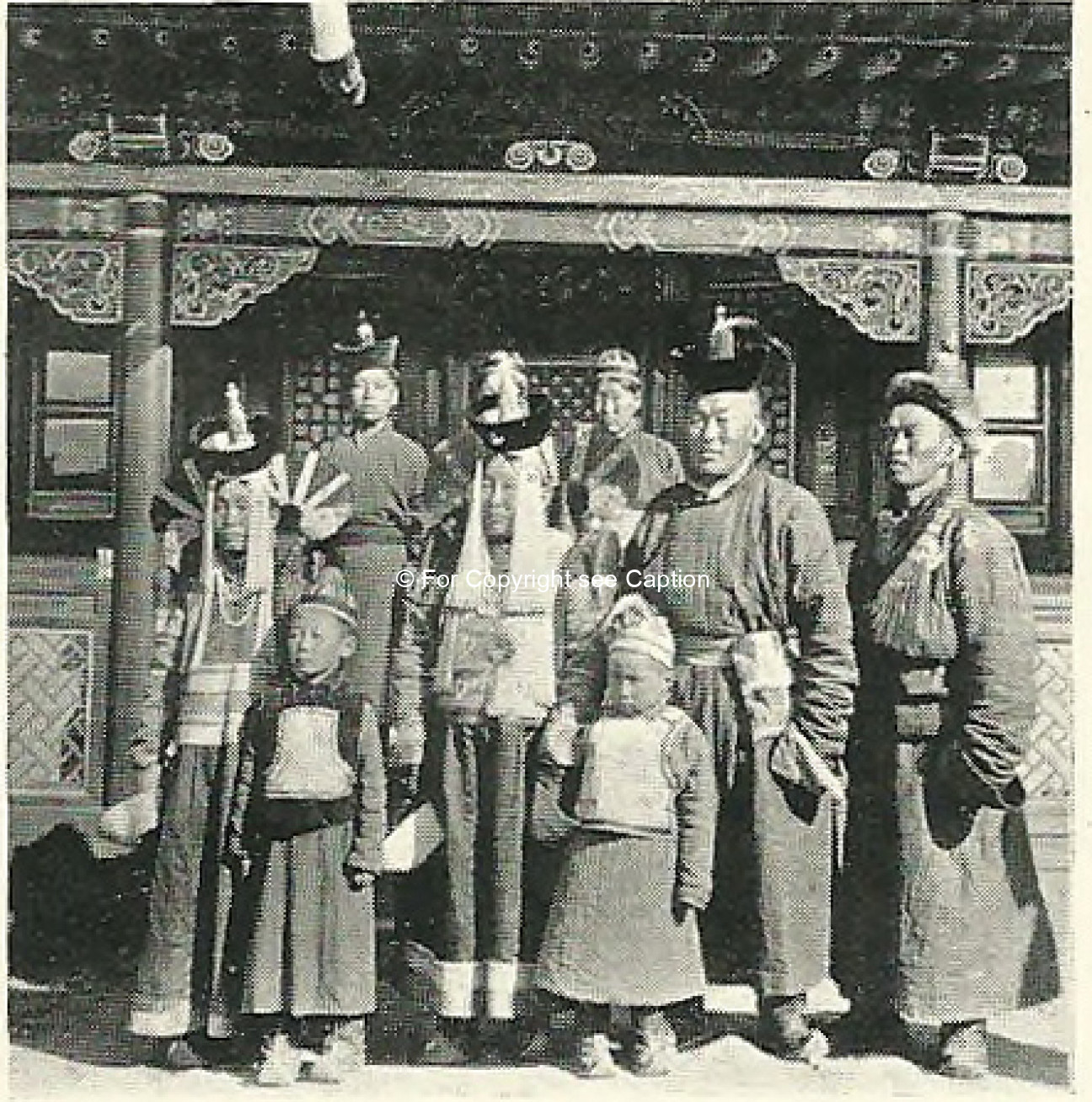 Said Süjig gün and his family in Urga. Binsteed, G. C., 